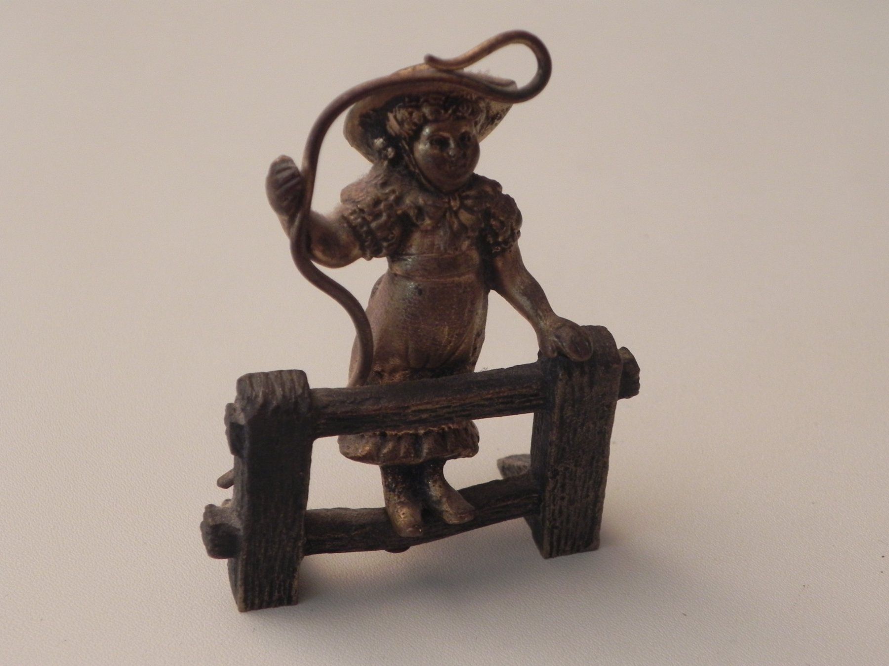 Figuren: Antike kleine Sammelfigur aus Messing oder Bronze – Gebraucht aus Minusio von Lory64 5