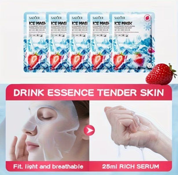 Medizinische Pflegemittel: Erdbeer-Feuchtigkeitsspendende  5 Beutel pro Set – Neu und originalverpackt aus Herisau von Andreassom9320 2
