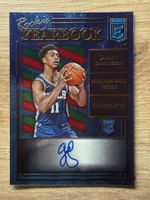 NBA Jaden Springer RC AUTOGRAPH Yearbook BLUE Elite 21/22