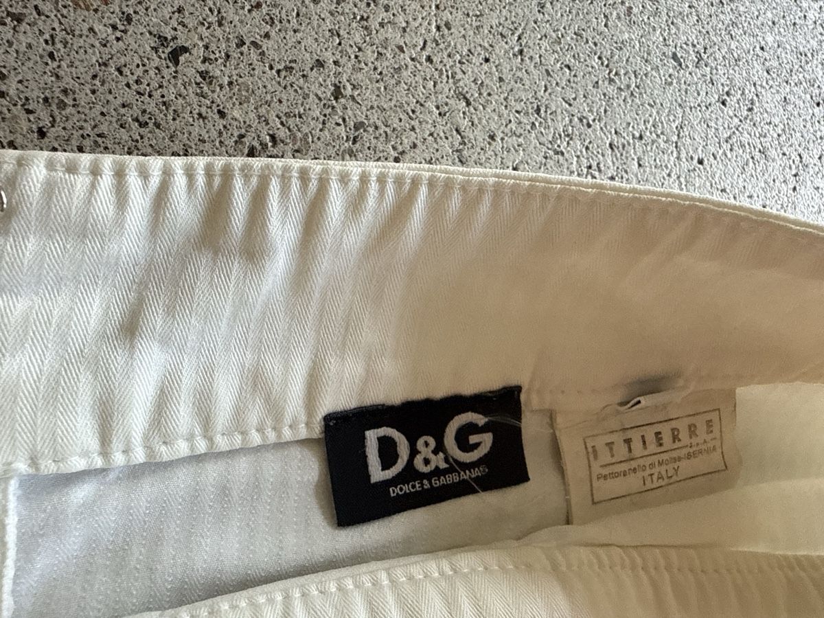 Dolce & Gabbana Gonne: Dolce & Gabbana Rock, weiss, Gr. 38 – Usato da Richterswil venduto da Solemare47Nicole 1