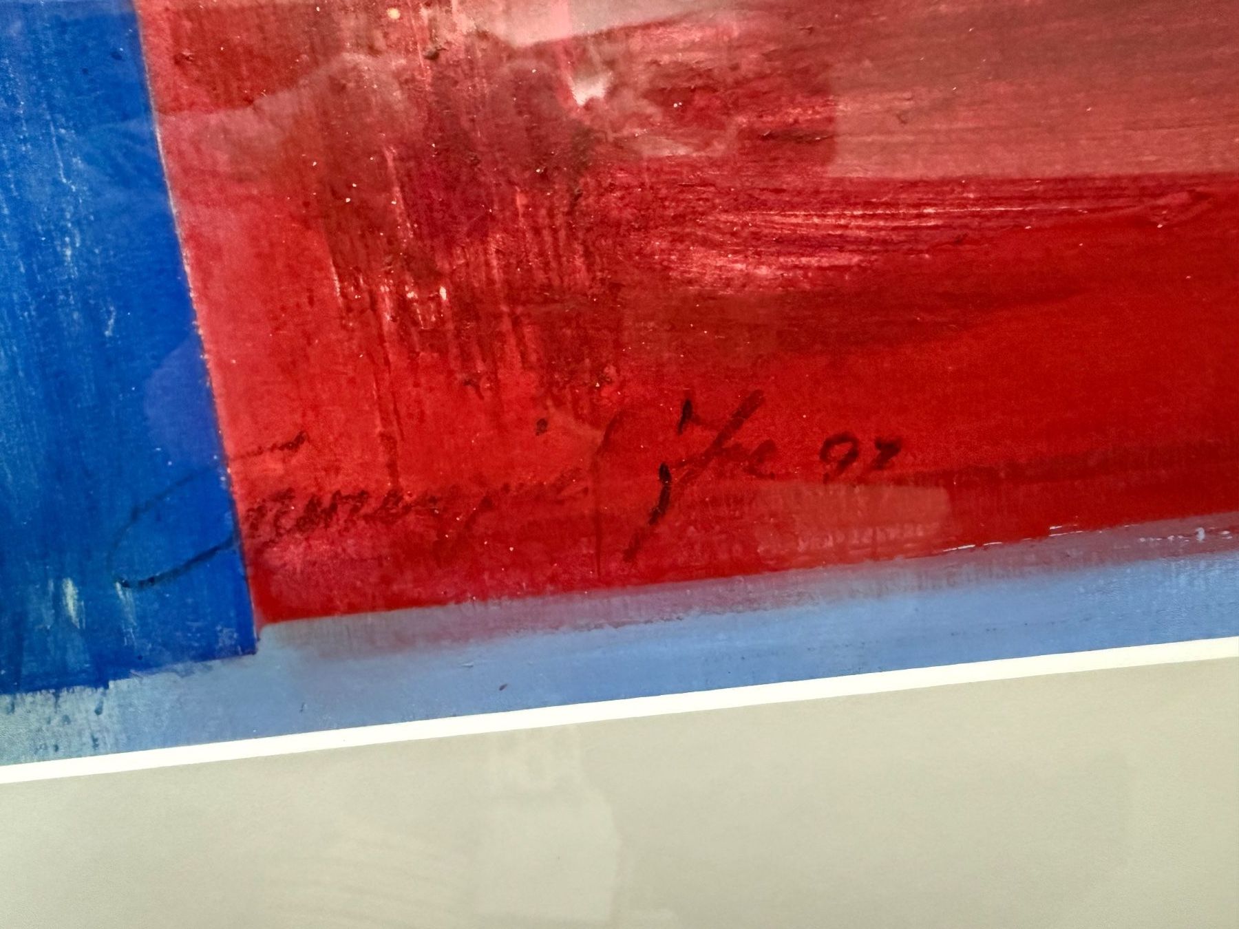 Dipinti: Abstraktes Bild von Joe Camenzind 1979... – Nuovo e nell'imballaggio originale da Wöschnau venduto da Vinsale 8