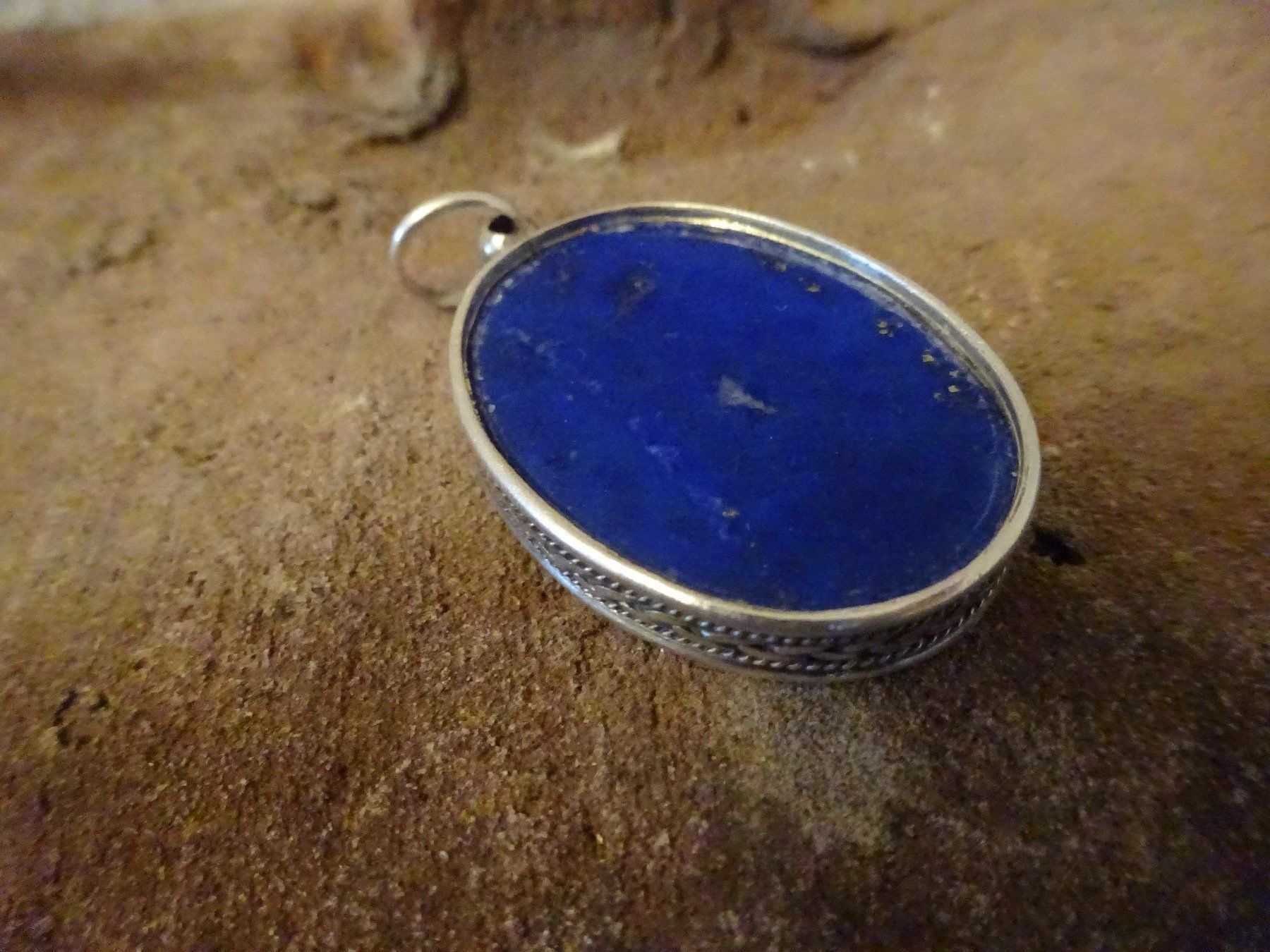 Ciondoli: Anhänger Lapislazuli / 925 Silber – Usato da Esslingen venduto da FetteSchnecke 4