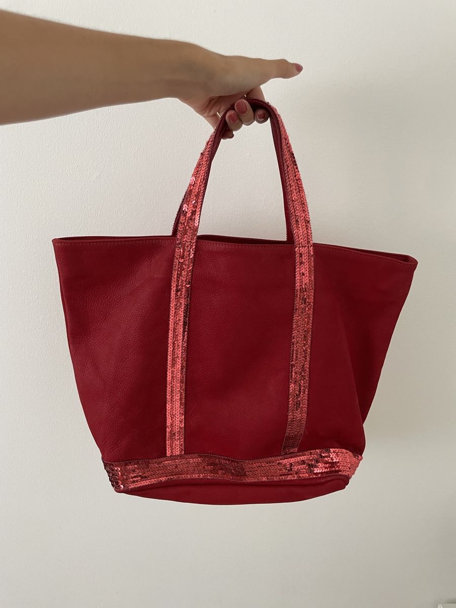 Vanessa Bruno Borse da donna: Sac en cuir rouge Vanessa Bruno – Nuovo (secondo la descrizione) da Hauterive NE venduto da Liianna___