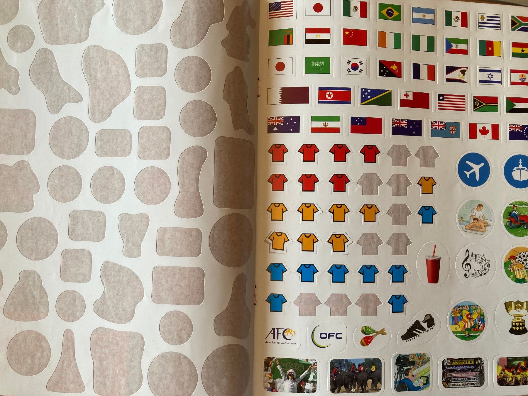 Bücher: Fussball Atlas mit Stickern – Gebraucht aus Lütisburg von wiesenpippau 5
