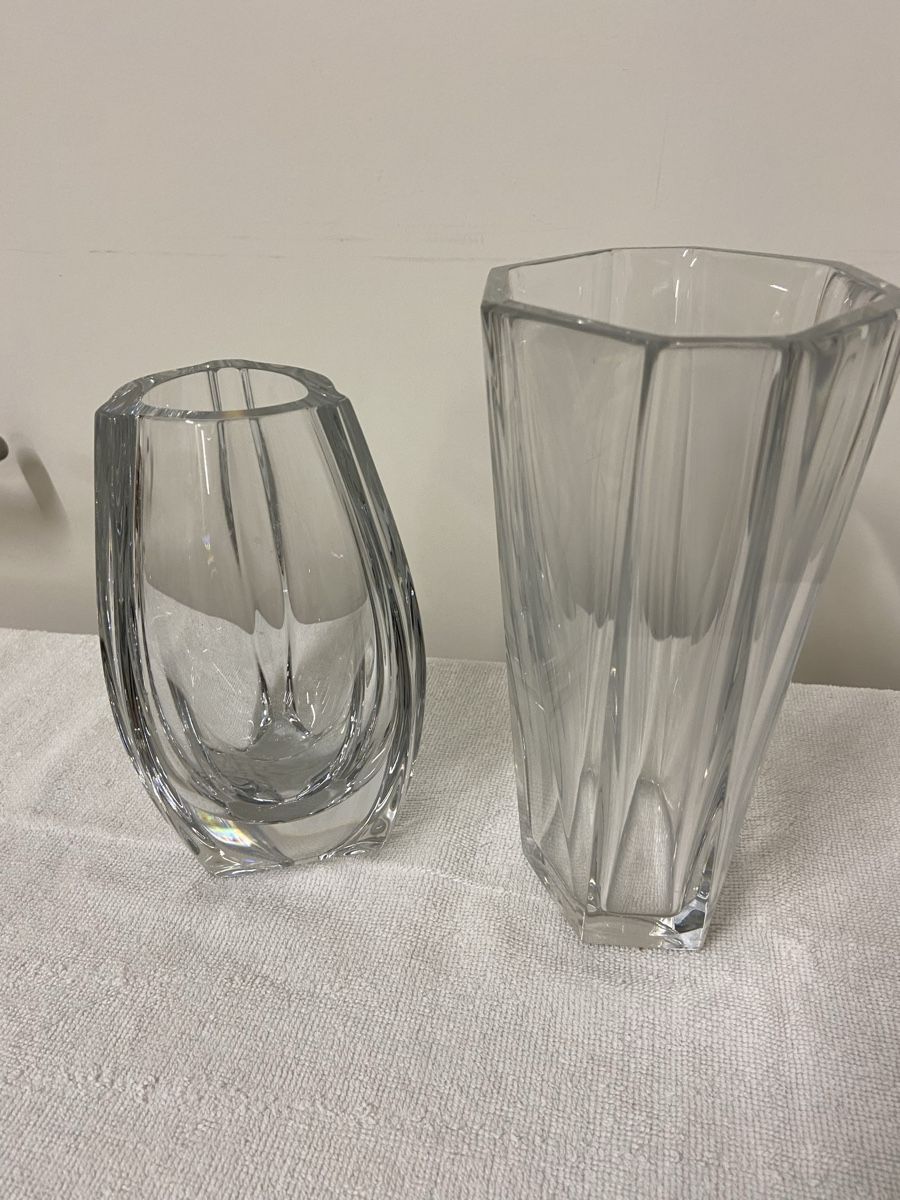 Baccarat Vasi & Recipienti: 2x Baccarat Glas Vase – Usato da Dietikon venduto da brocki-eyra 7