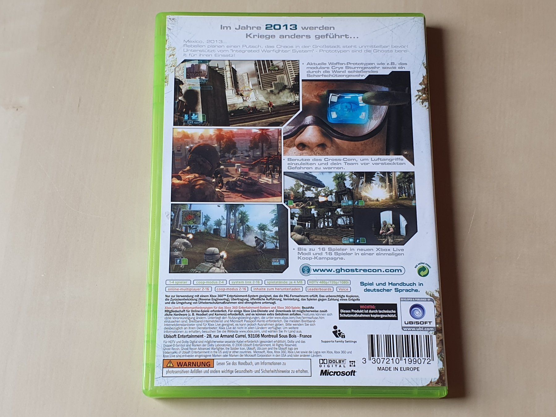 Microsoft Giochi: Ghost Recon Advanced Warfighter – Usato da Stansstad venduto da collectorsshop 1
