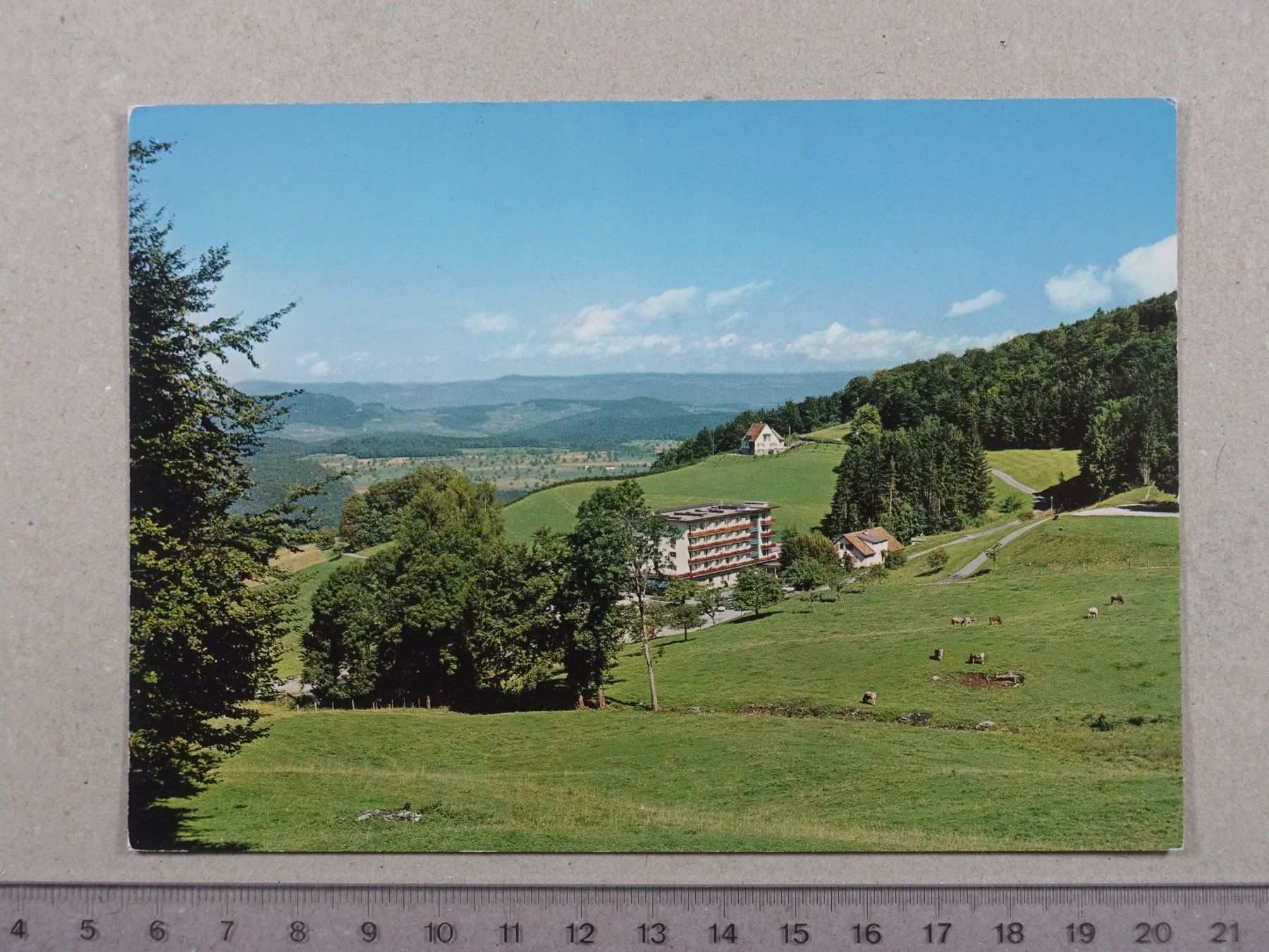 Cartoline postali: Läufelfingen, Kurhotel Bad Ramsach, 1973 – Usato da Lenzburg venduto da fh1