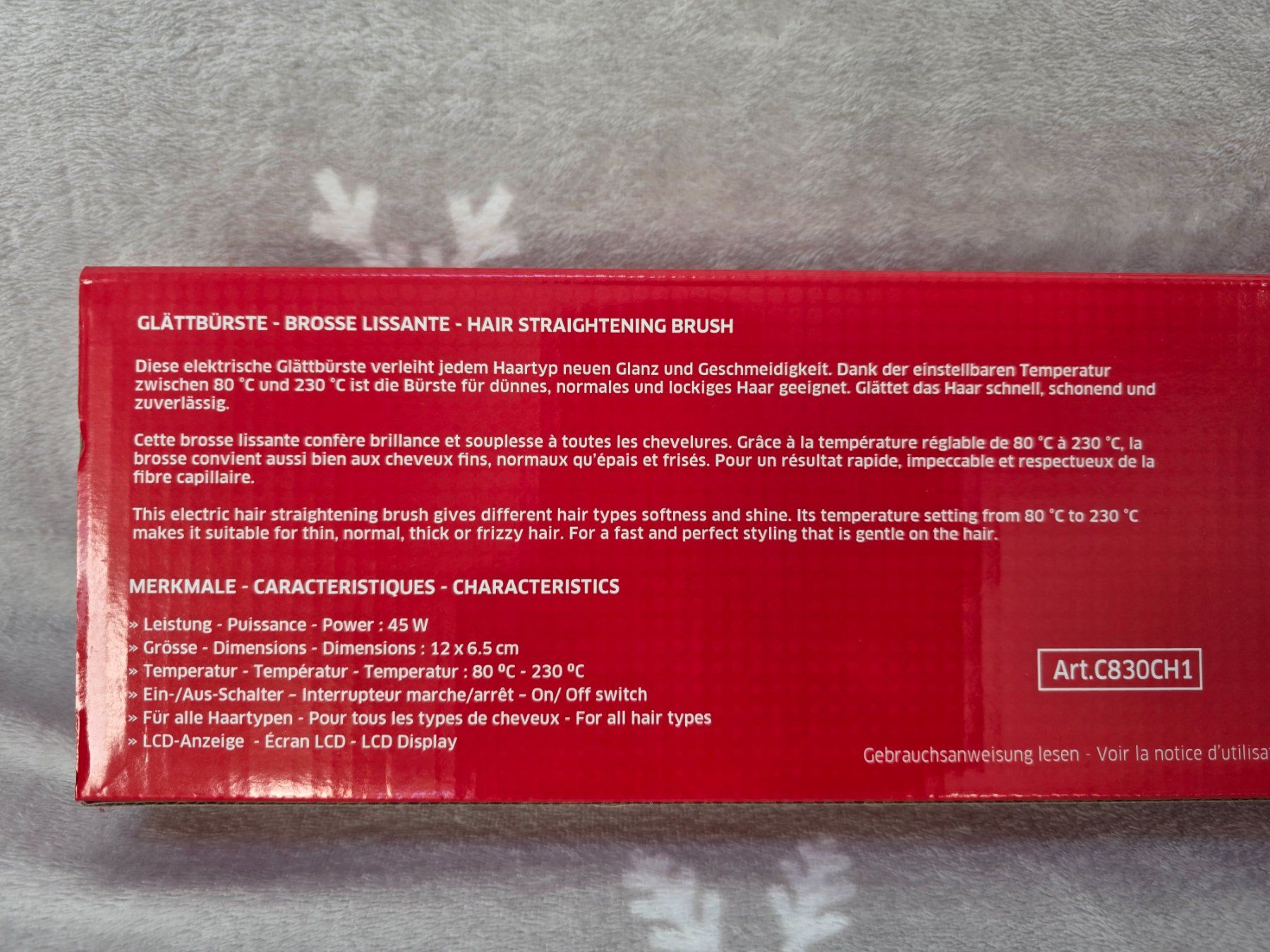 Autres soins des cheveux: Byro Technology Glättbürste – Neuf avec emballage d'origine à Steffisburg par ang_7fcj 2