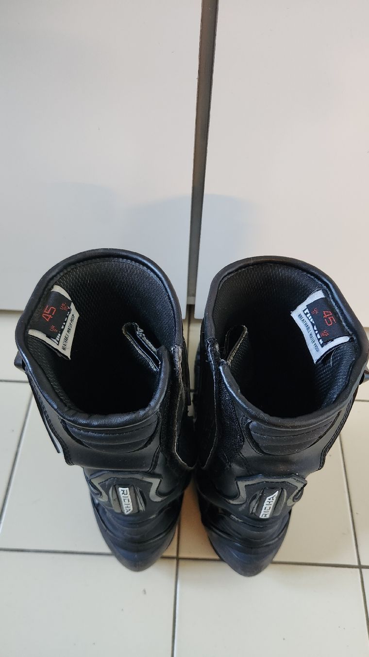 Herrenschuhe: Bottes de moto Richa noire taille 45 – Gebraucht aus Bern von Pascal92173 7