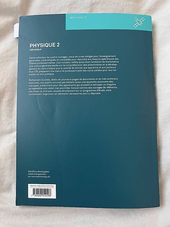 Libri: Physique 2 -Mécanique – Nuovo (secondo la descrizione) da Les Avanchets venduto da mar_xw5b 1