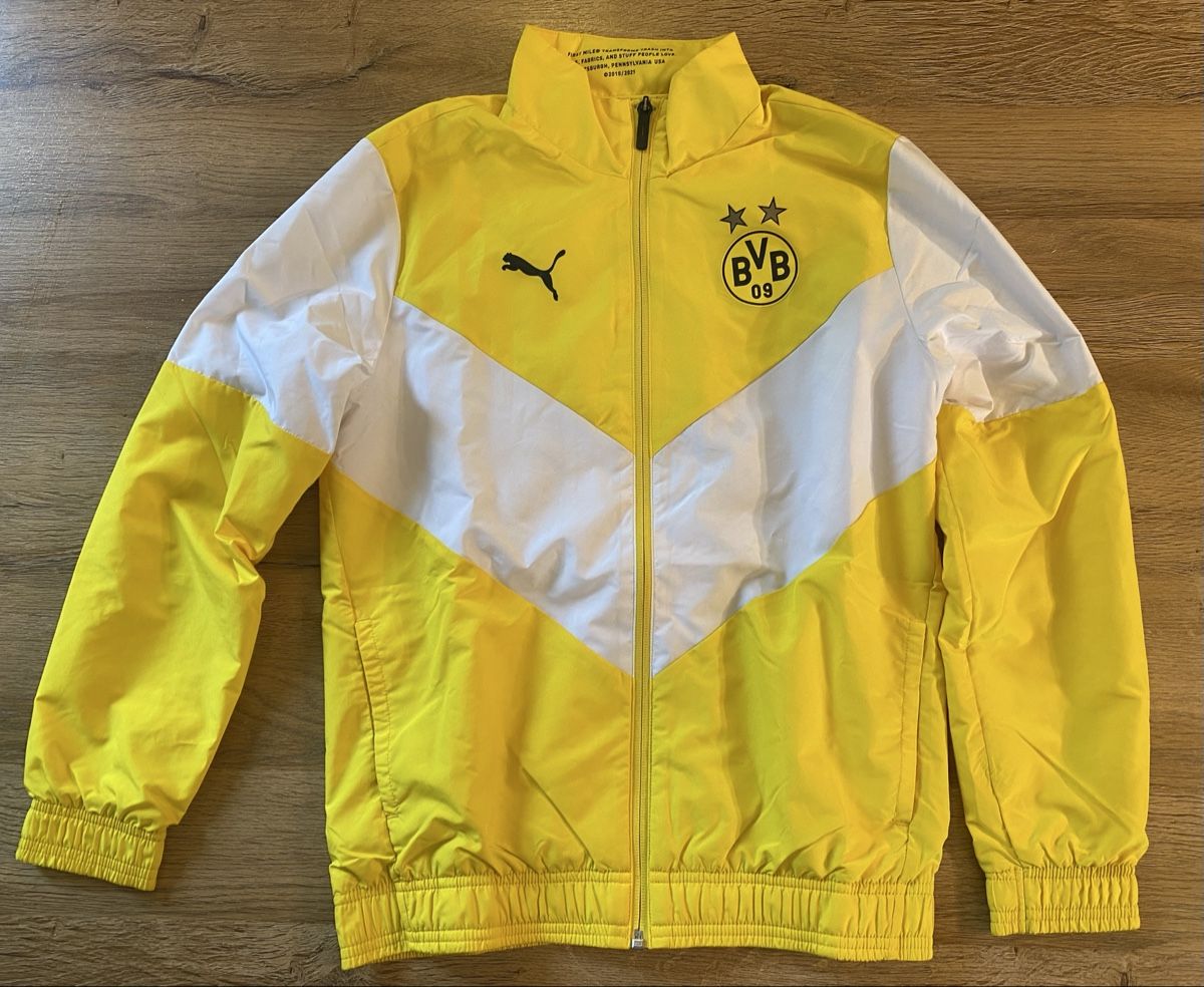 Puma Giacche & Cappotti: BVB Borussia Dortmund Trainingsjacke, Grösse 152 – Nuovo (secondo la descrizione) da Männedorf venduto da Maru83