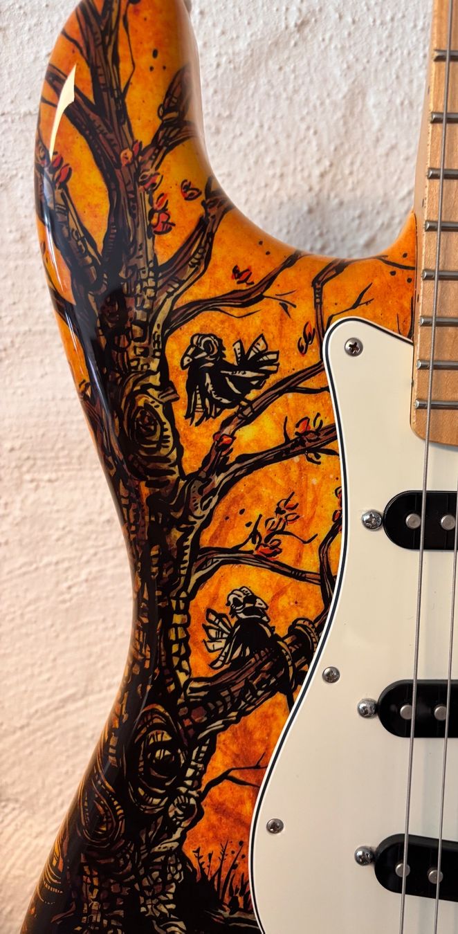 Fender Instruments de musique: Fender Special Edition David Lozeau Art Stratocaster 2016 – D'occasion à Buch SH par JTThomas 3