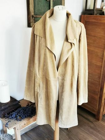Toller Mantel von Kibrand in 44, Wildlederimitat, Neu