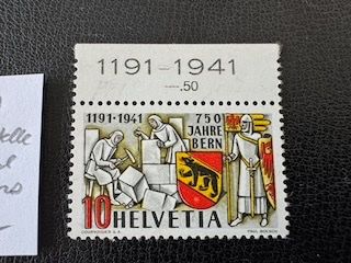 Tous les timbres: 6 ABARTEN Schweiz, postfrisch/gestempelt – D'occasion à Stallikon par HILDECH1 7