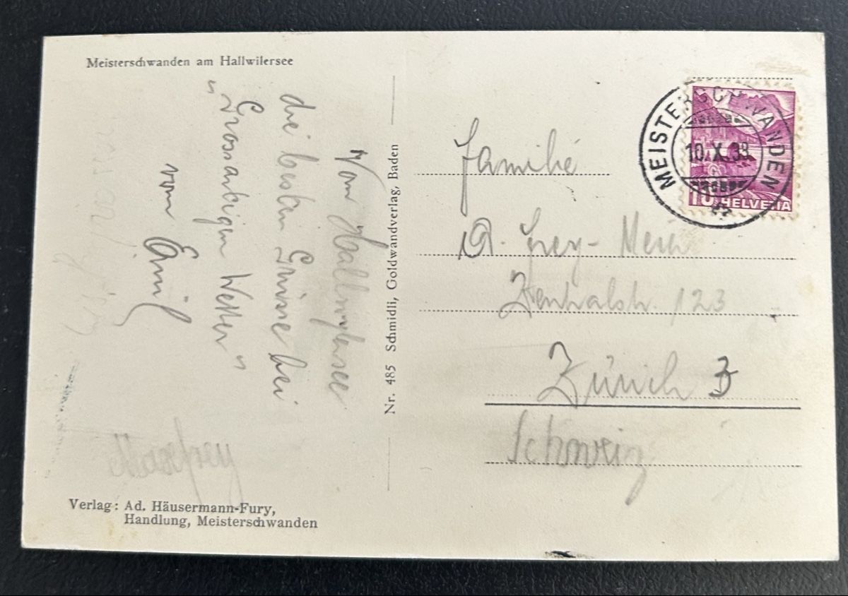Cartoline postali: AK Meisterschwanden 3-Bildrig  – Usato da Horw venduto da Tellbub 1