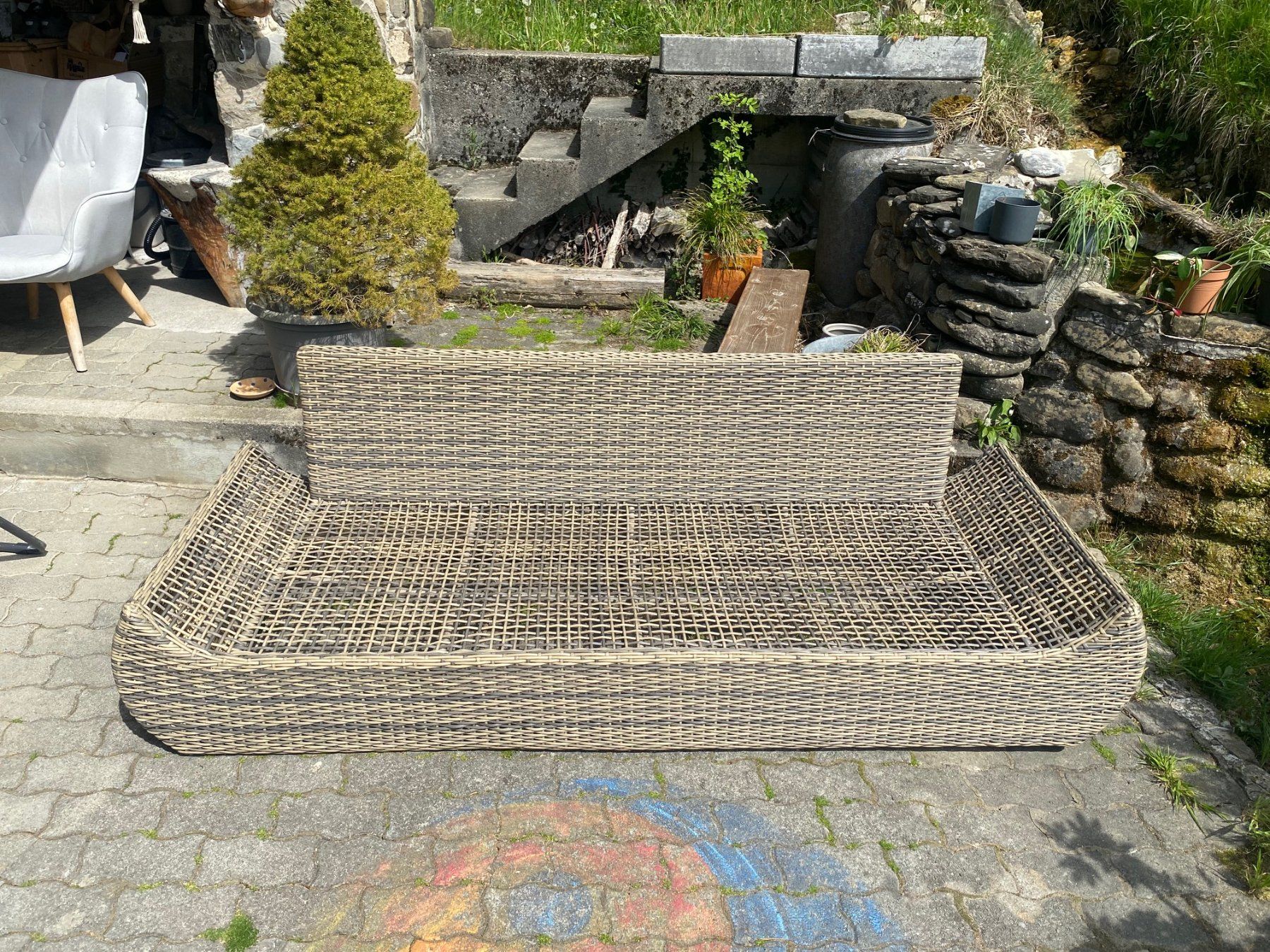 Divani: Gartensofa Rattanoptik – Usato da Giswil venduto da friema69 1