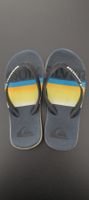 Quiksilver Flip-Flops Badesandalen Zehentrenner Blau Gelb