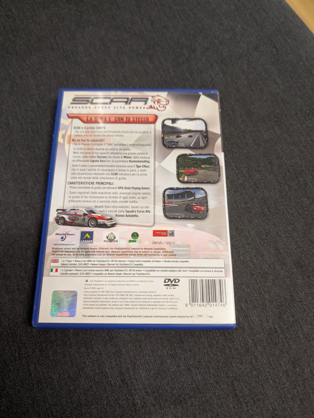 Jeux: SCAR Sony playstation 2 – D'occasion à Giubiasco par Ticinerd 1