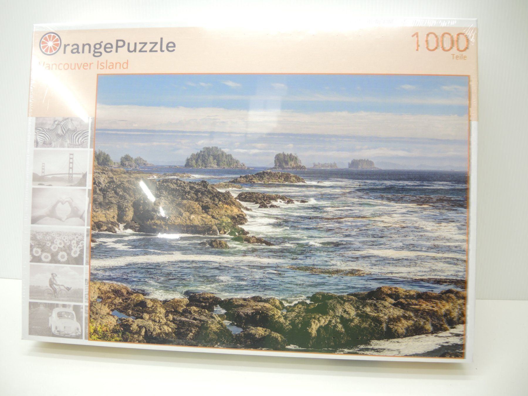 Puzzle: Orange 52 Island Vancouver 1000 – Nuovo e nell'imballaggio originale da Dagmersellen venduto da FBM-Bacheli