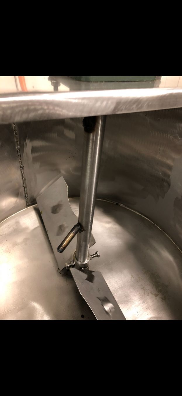 Alle Maschinen: Mischmaschine mit Rührwerk (ursprünglich Röster) Chromstahl – Gebraucht aus Zürich von tientsin 2