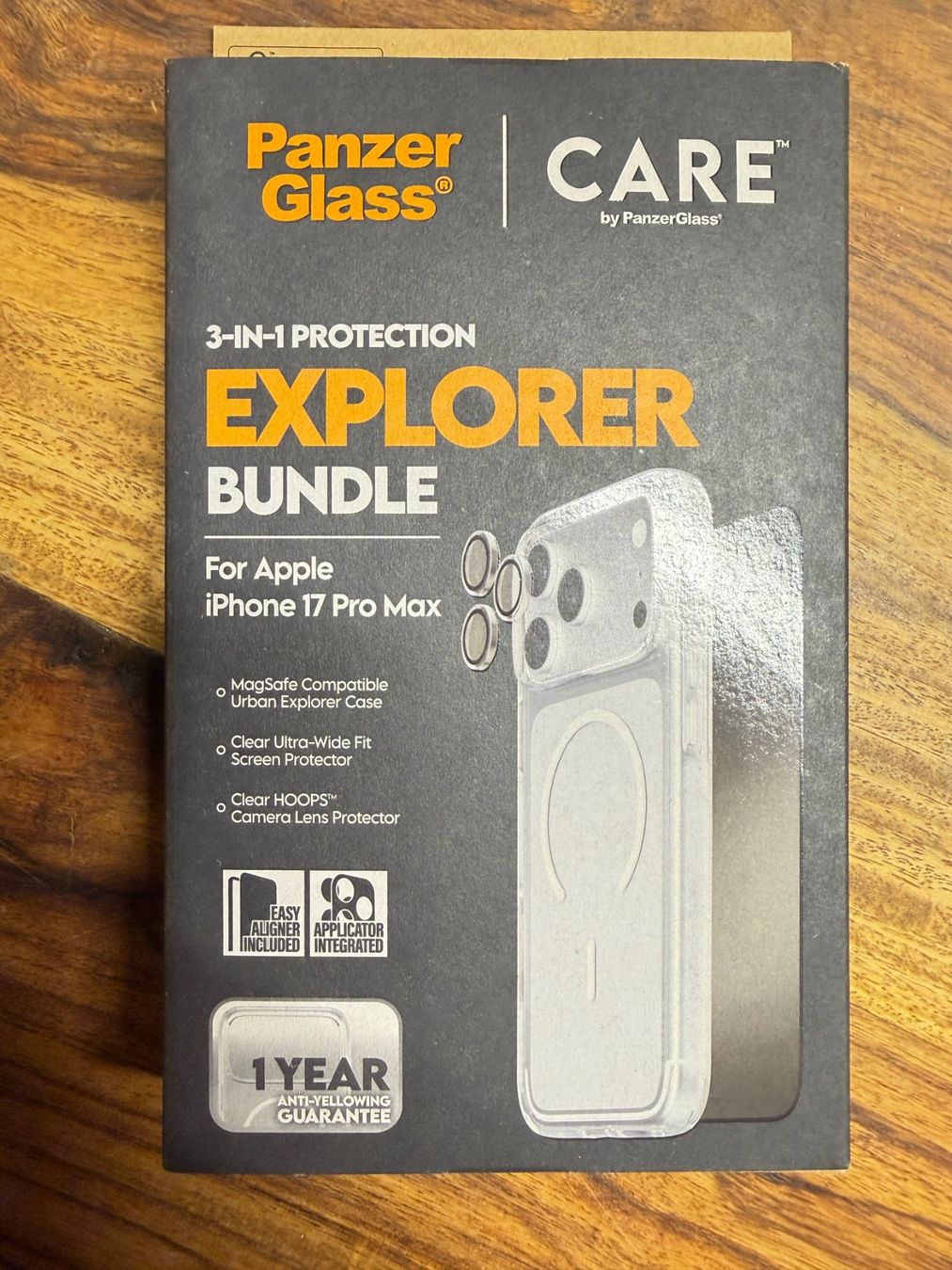 Panzerglass Cover & Protezioni schermo: PanzerGlass 3-in-1 Explorer Set Apple iPhone 17 Pro Max – Nuovo e nell'imballaggio originale da Bottmingen venduto da Sstudios 3
