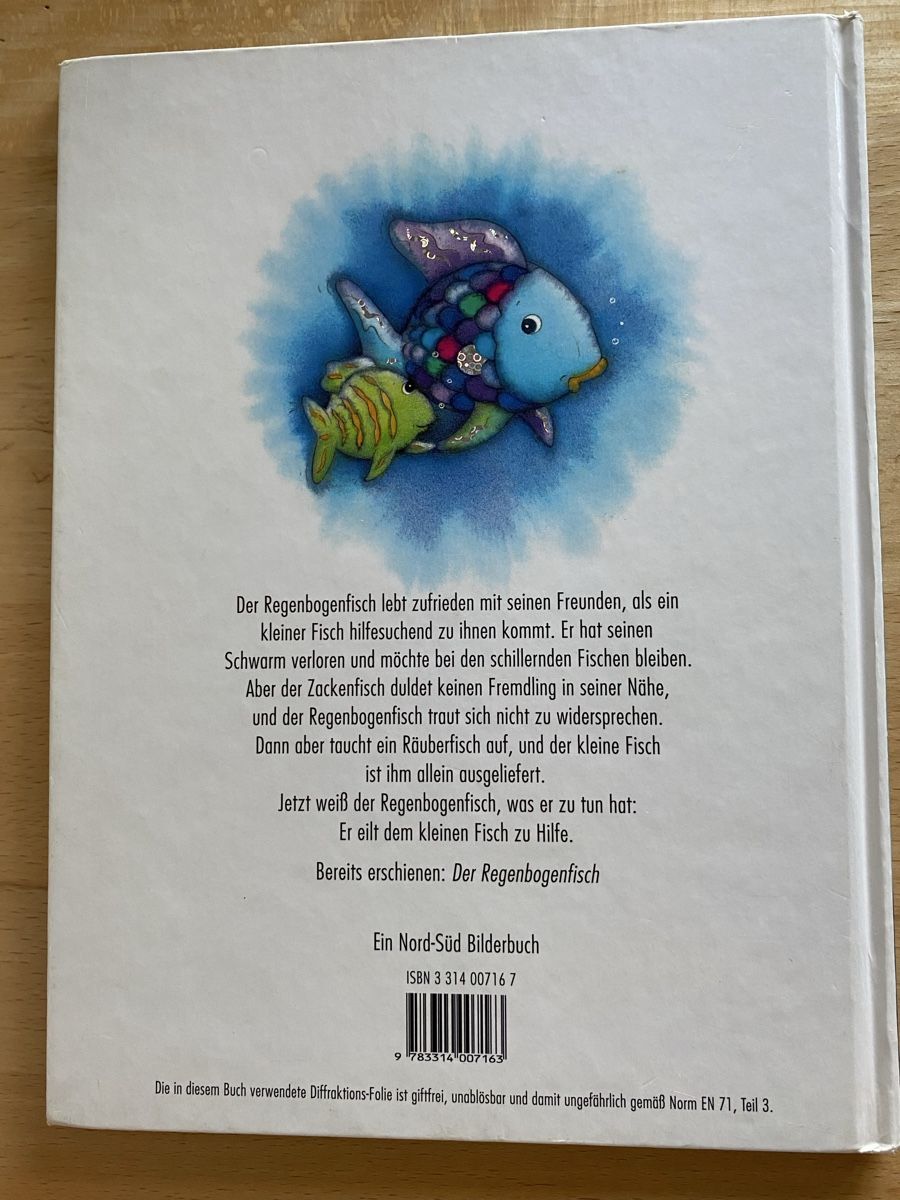 Libri: Regenbogenfisch komm hilf mir! - Marcus Pfister – Usato da Schwarzenburg venduto da Michellu 1