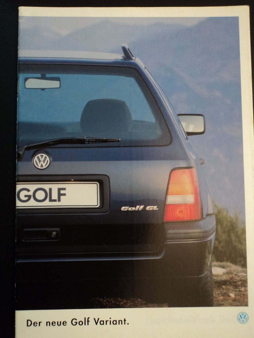VW Documenti: Prospekt VW Volkswagen Golf Variant 1993 – Usato da Schwarzenburg venduto da modelCARama 1