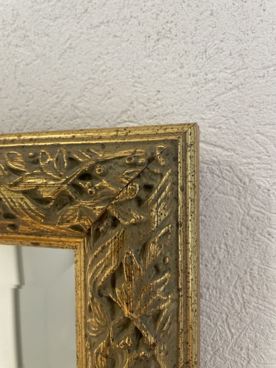 Spiegel: Alter goldener Wandspiegel mit Goldrahmen, Top Zustand – Gebraucht aus Brugg AG von naturwarenladen 1