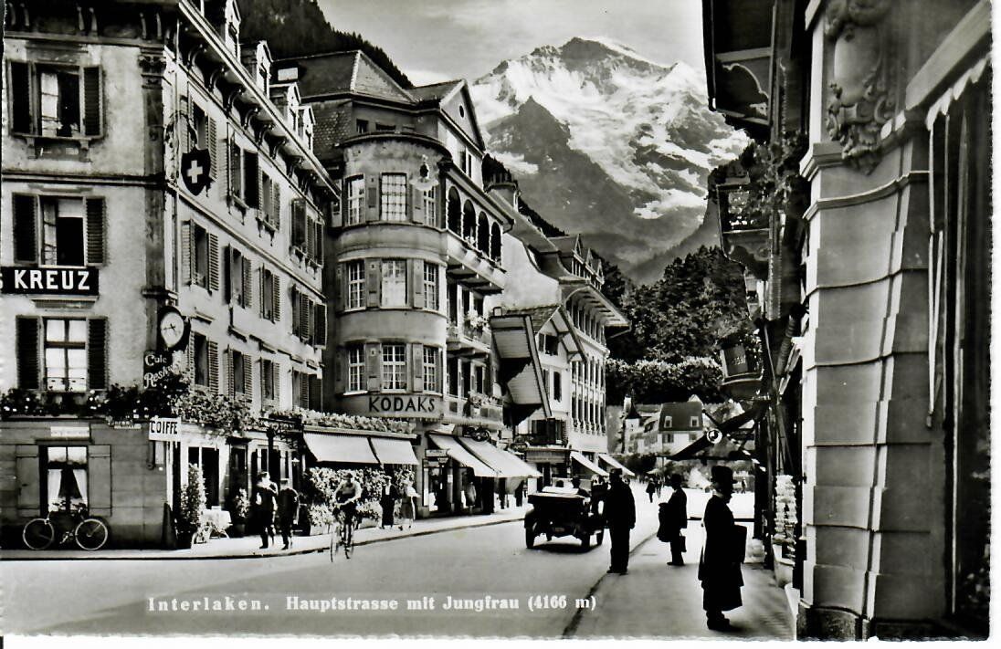Cartoline postali: Interlaken – Usato da Hochdorf venduto da Ziegel-16