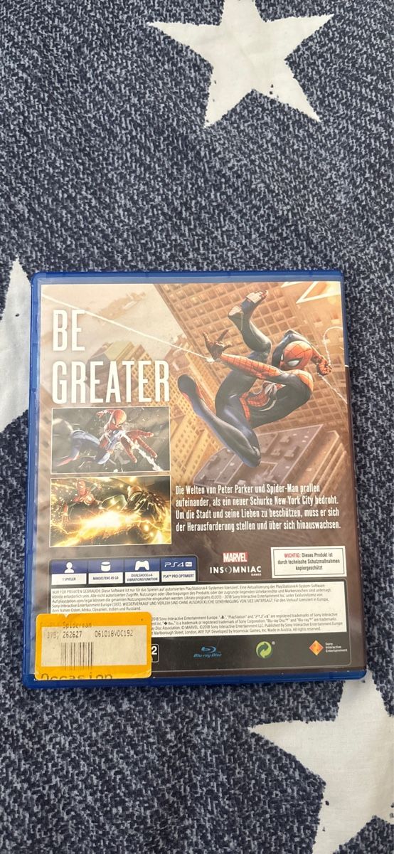Spiele: Marvels Spider-Man PS4  guter Zustand – Gebraucht aus Dornach von AlenBIH06 1