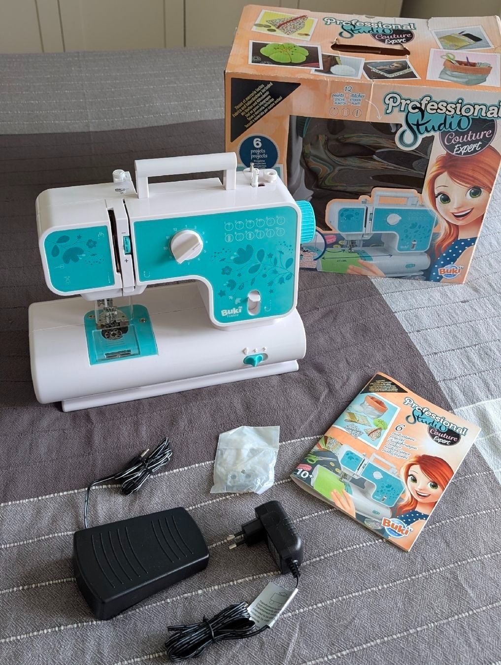 Macchine da cucire: Buki Professional Studio Expert Kindernähmaschine – Usato da Zürich venduto da Morpheus83 3