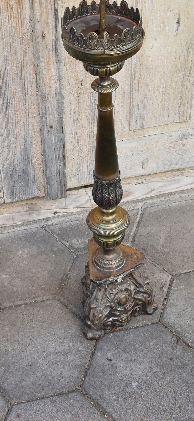 Portacandele: 2 Antike Kerzenständer – Usato da Flawil venduto da Naphtali 9