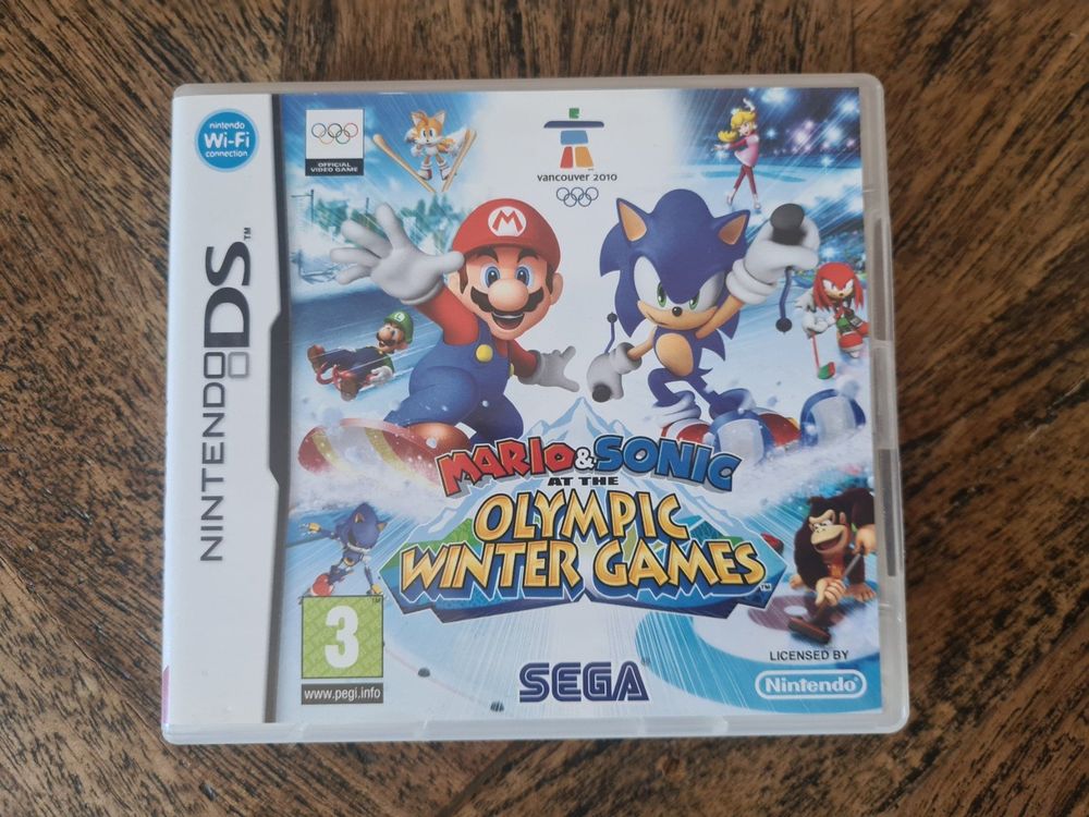 Mario & Sonic At The Olympic Winter Games Nintendo DS OVP | Kaufen auf ...