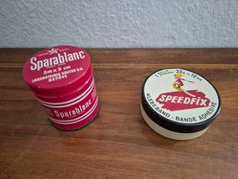 Alte Sparablanc Speedfix Blechdose Vintage Reklame Blech
