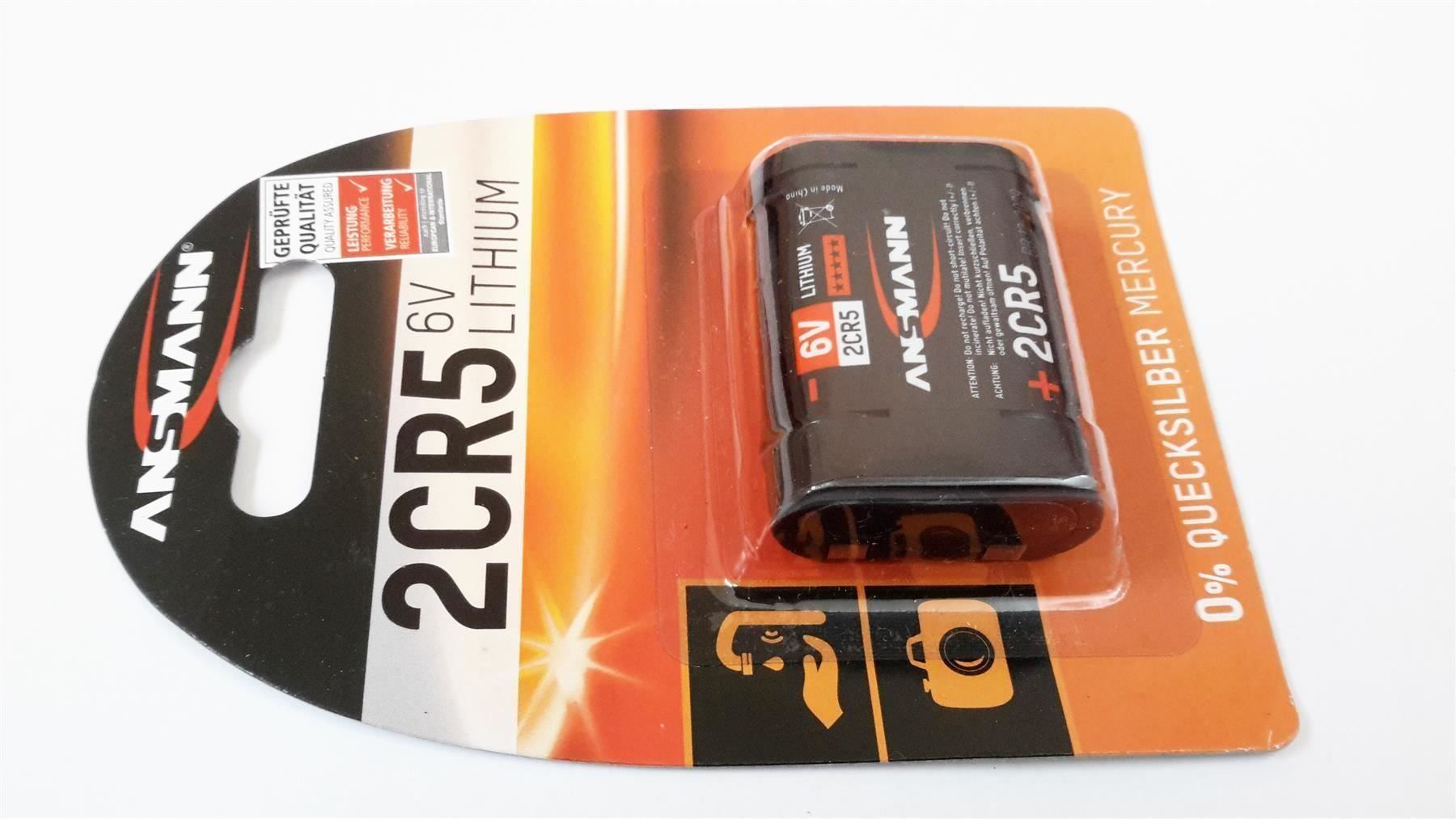 Caricatori & Batterie: Batterie Lithium 2CR5, Ansmann, 10 Jahre – Nuovo e nell'imballaggio originale da St. Gallen venduto da cointec 2