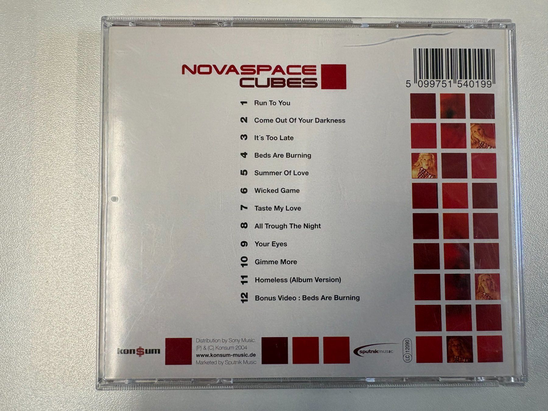 CDs: Novaspace - Cubes – Gebraucht aus Oberbütschel von SimBla91 1