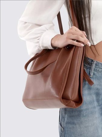Paola Carryall Tote im Farbton "Kaffee" neu/OVP