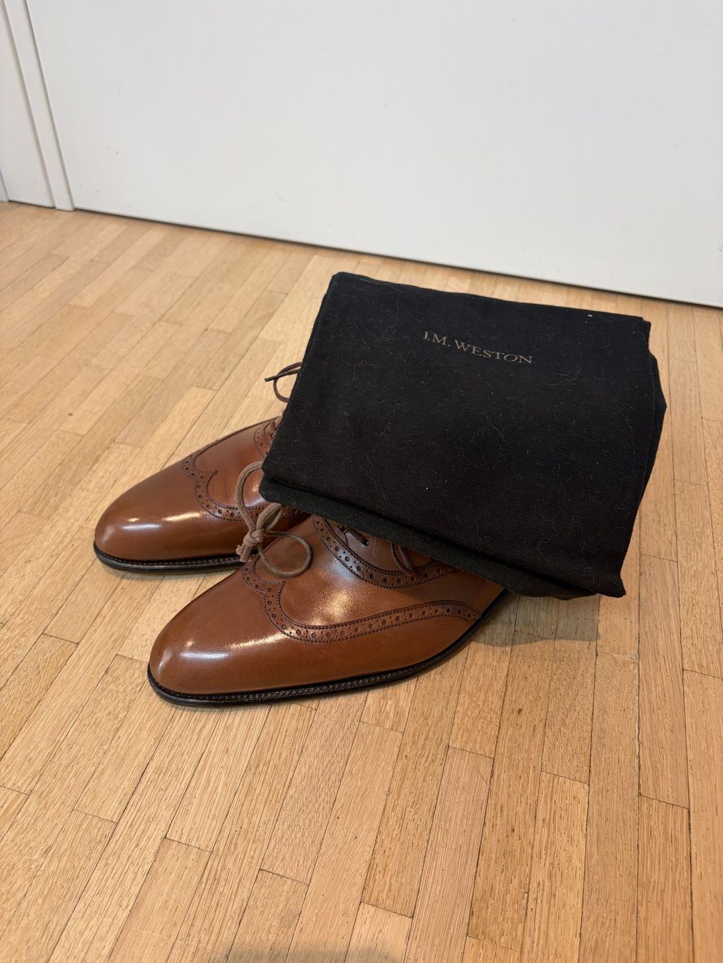 Chaussures hommes: JM Weston 528 Flore Box Calf Brown - 8E – D'occasion à bassins par theonlyrod 2