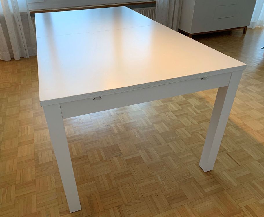 IKEA Tisch Bjursta weiss ab1. CHF Kaufen auf Ricardo