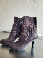 Hochwertige Heeled-Knöchelstiefel - CafèNoir