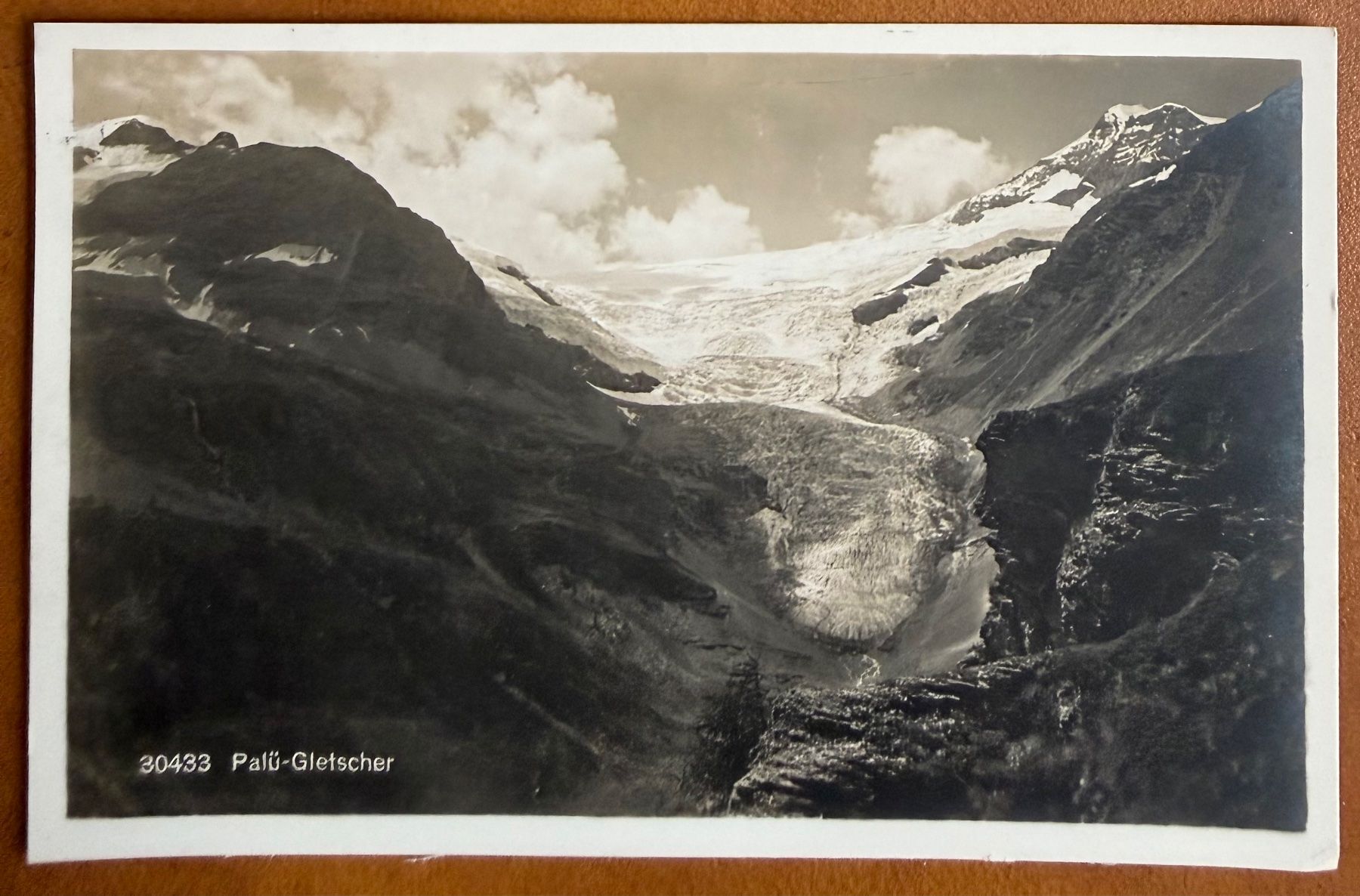 Cartoline postali: Palü - Gletscher 1925 – Usato da Lutry venduto da Ediego