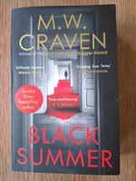 M.V. Craven *Black Summer* Taschenbuch, Englisch