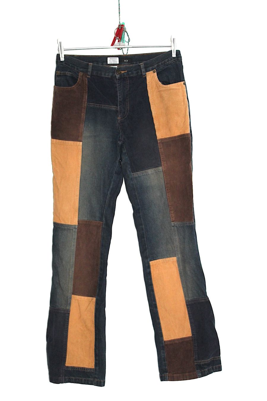 Jeans: Indigo i.cy , Patchwork-Jeans Gr. 32 , – Usato da Locarno venduto da madame-tus-sauds