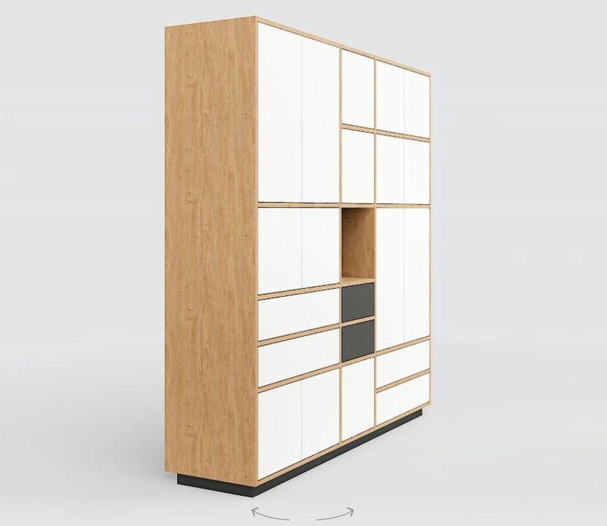 Eleganter Wandschrank MYCS (Regalsystem GRYD) - Unikat (Neu (gemäss ...