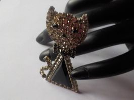 Modeschmuck Brosche