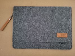 Toopa Bag Filztasche grau 13 Zoll neu 2 Stk