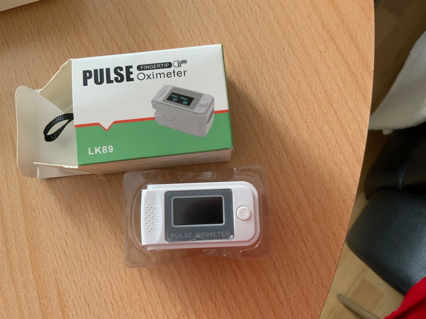Misurare: Oxymeter – Nuovo e nell'imballaggio originale da Siglistorf venduto da Kerze1licht