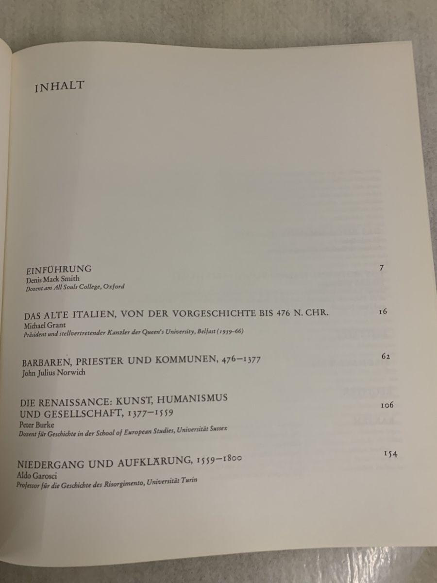 Bücher: Illustrierte Geschichte Italiens - 320 Abb. – Neu (gemäss Beschreibung) aus Erlenbach ZH von Ritschly 4