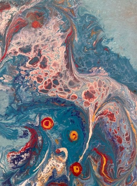 Gemälde: "Kosmische Augen" – Neu und originalverpackt aus Buttwil von marsmen