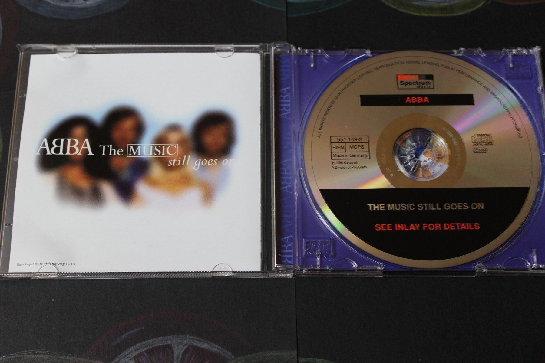 CD: ABBA - THE MUSIC STILL GOES ON CD!!!!!!! – Usato da Tübach venduto da JamesStone 3